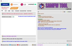 Read more about the article SamFw Tool V4.9 Samsung FRP Tool Latest Update | Free Download | 2025