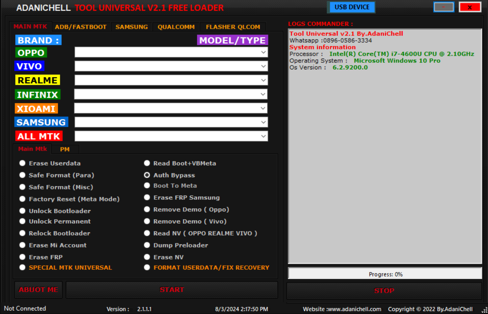 Read more about the article Adanichell Tool Universal V2.1 | FRP Bypass Tool | Free Download | 2024