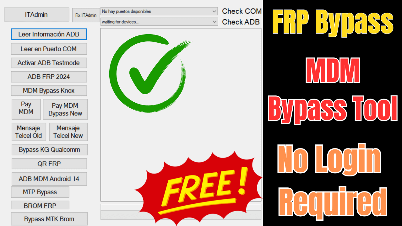 Read more about the article Ts Tool Latest Samsung FRP And MDM Bypass Tool, Free No Login 2024