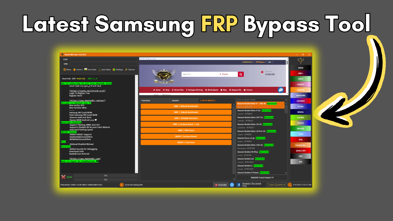 Read more about the article Haafedk Tool V5 Latest FRP Bypass Tool Download 2025