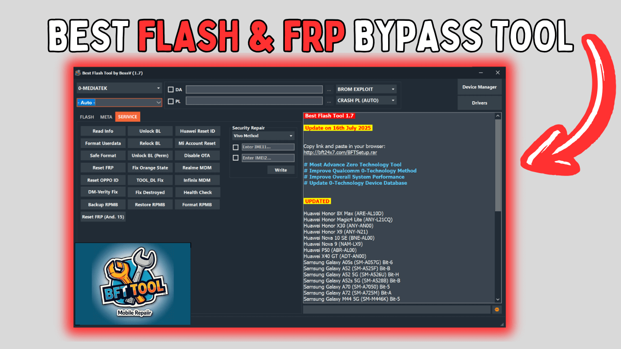 You are currently viewing Best Flash Tool V1.7 Latest Version Free Download 2025
