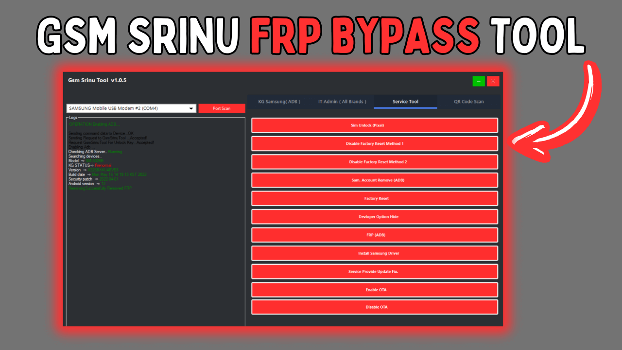 You are currently viewing GSM Srinu Tool V1.0.5 Free Download 2025
